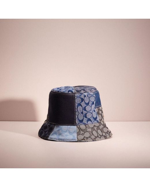 COACH Blue Remade Bucket Hat