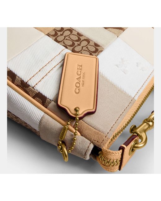 COACH Black Plaza Bag 25 With Patchwork