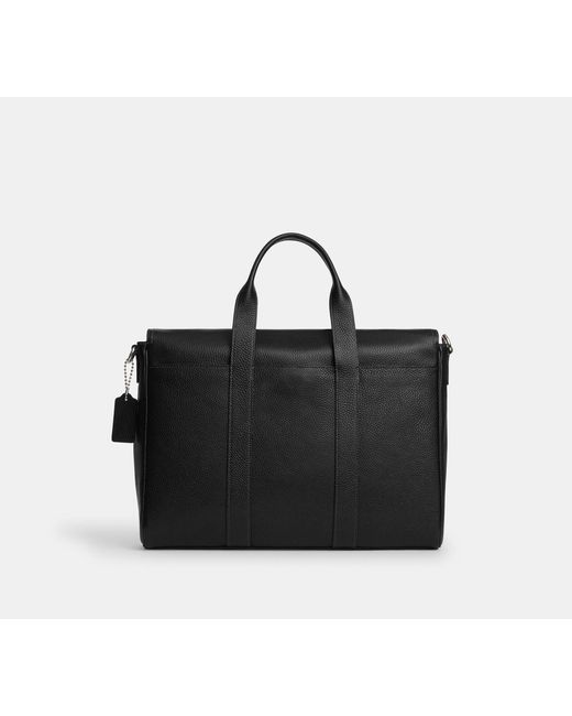COACH Black Sullivan Portfolio Brief for men