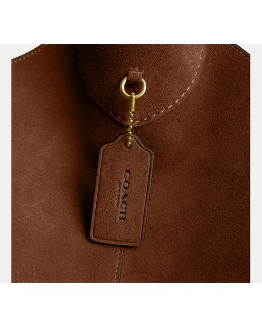 COACH Brown Brooklyn Shoulder Bag