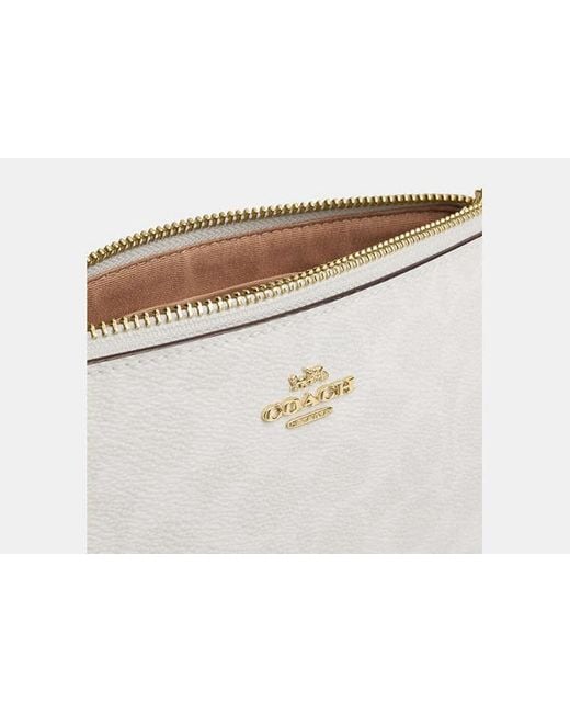 COACH Black Nolita 19 In Signature Canvas