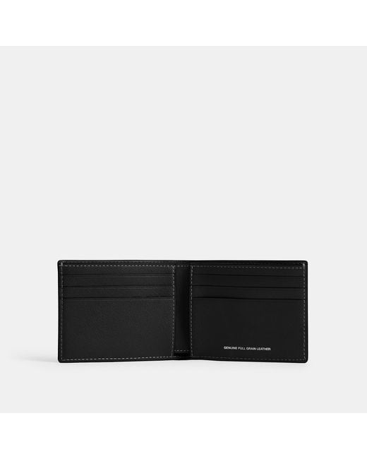 COACH Black Coin Wallet for men