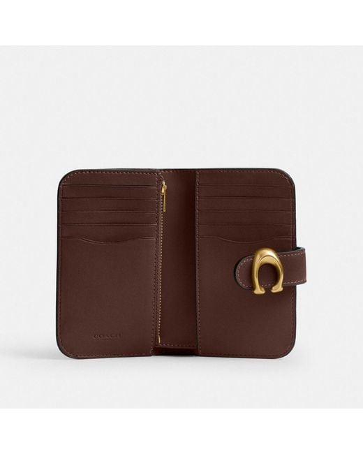 COACH Brown Tabby Wallet
