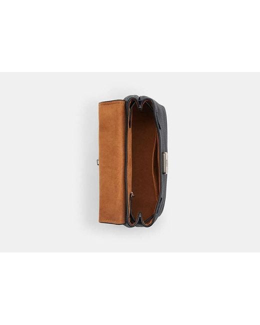 COACH Black Emory Top Handle Bag