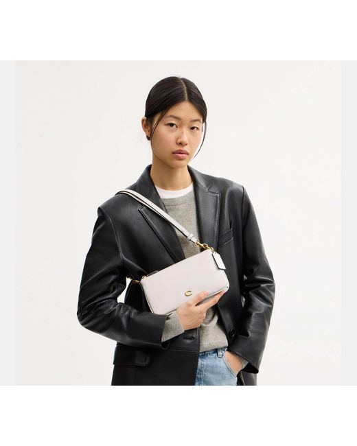 COACH Black Audrey Crossbody Bag