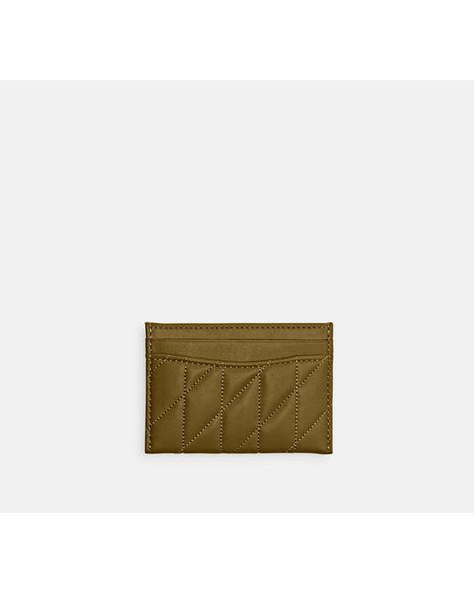 COACH White Essential Card Case