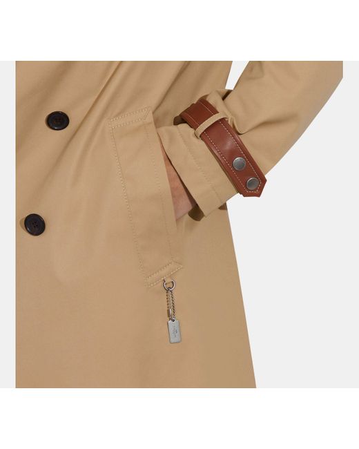 COACH Natural Trench for men