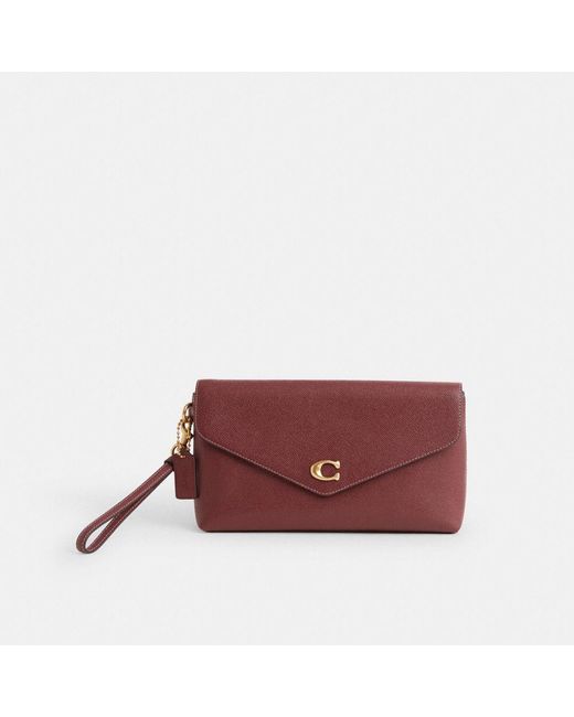 COACH Restored Wyn Clutch