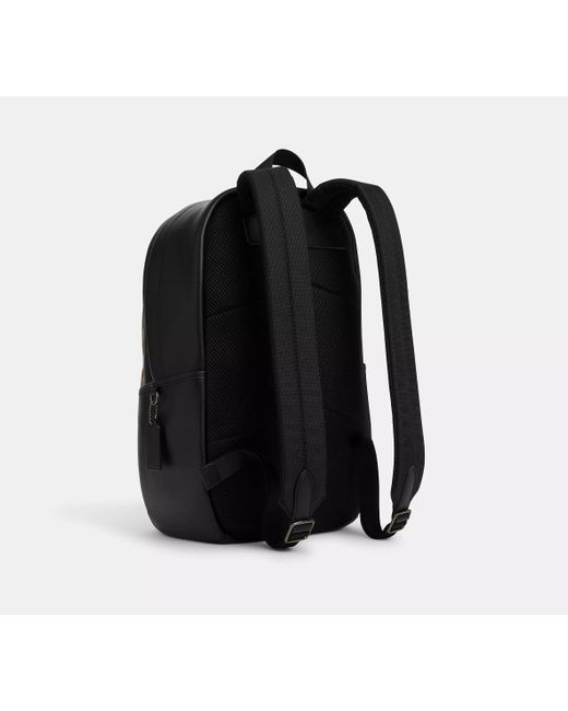 COACH Edge Rucksack aus SignatureCanvas in Grün für Herren Lyst DE
