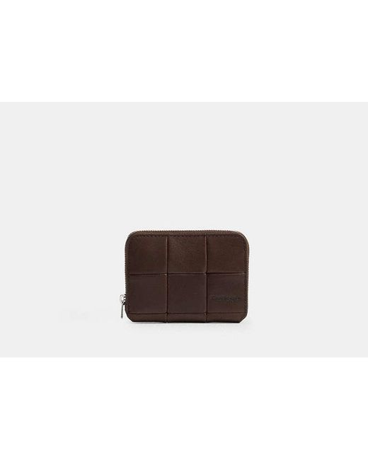 COACH Black Alter/Ego Zip Around Wallet