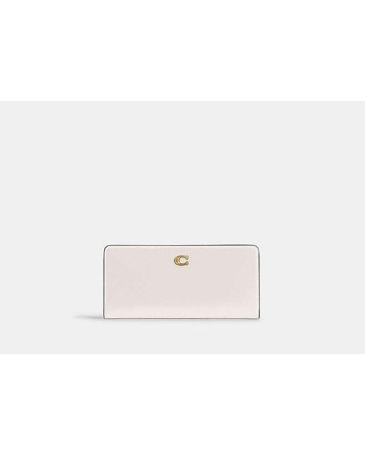 COACH Black Essential Slim Wallet