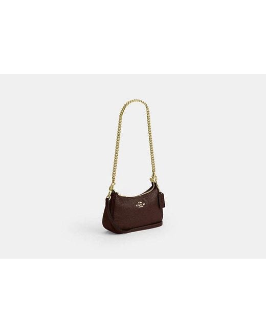 COACH Black Teri Mini Crossbody Bag