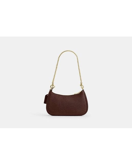 COACH Black Teri Mini Crossbody Bag