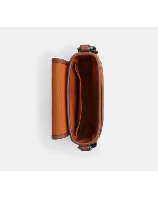 COACH Black Lucas Crossbody Bag for men