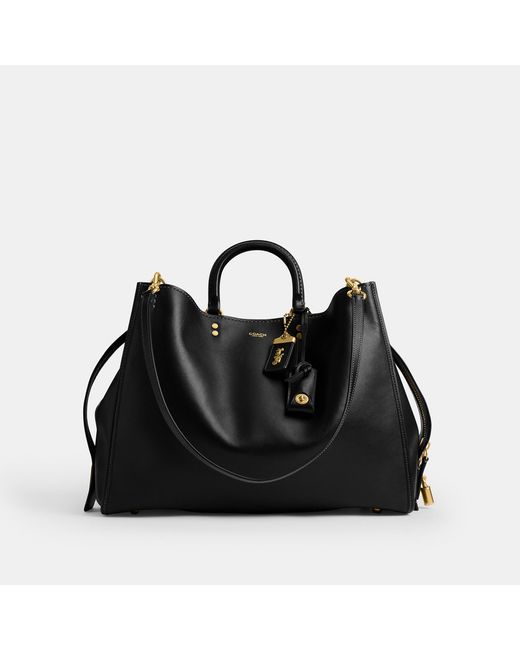 COACH Black Rogue Bag 40