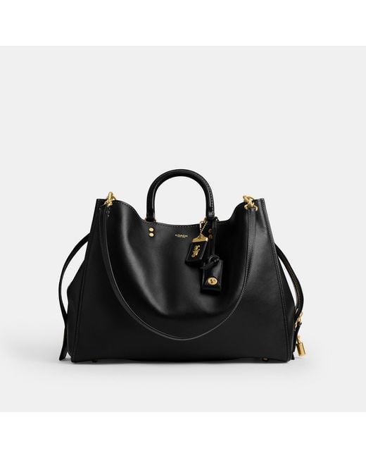 COACH Black Rogue Bag 40