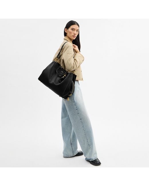 COACH Black Rogue Bag 40