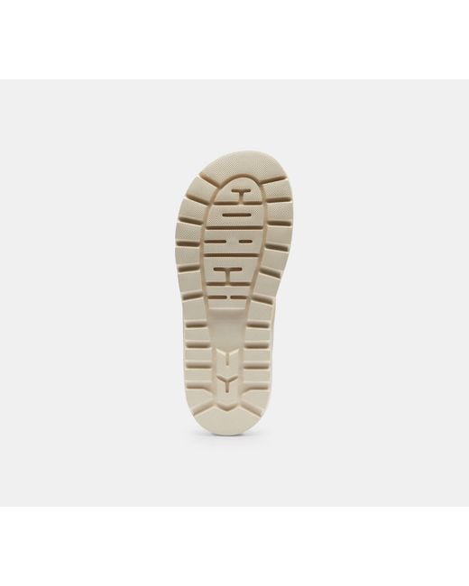 COACH Black Brynn Thong Sandal
