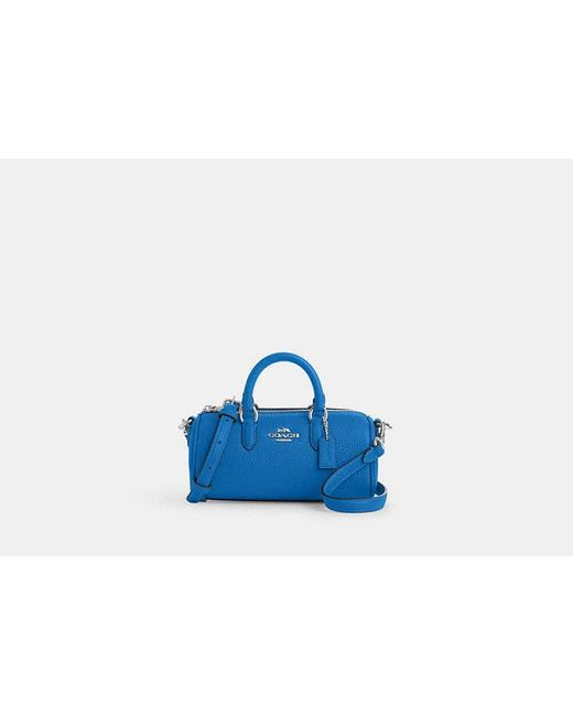 COACH Blue Lacey Crossbody Bag