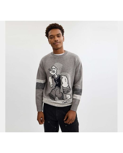 COACH Black Coach X Popeye Sweater