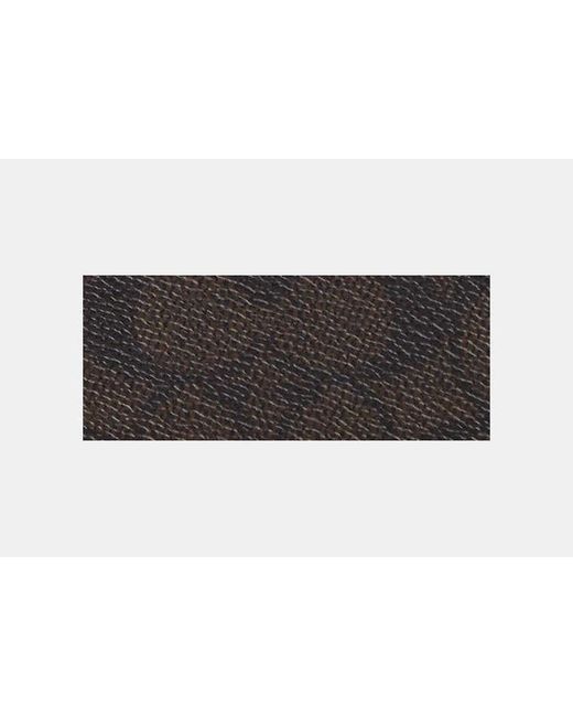 COACH Black Long Zip Around Wallet