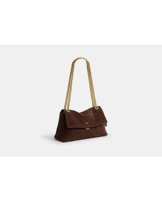 COACH Black Chelsea Shoulder Bag 30 With Chain