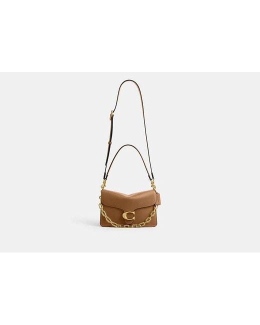 COACH Black Chain Tabby Shoulder Bag