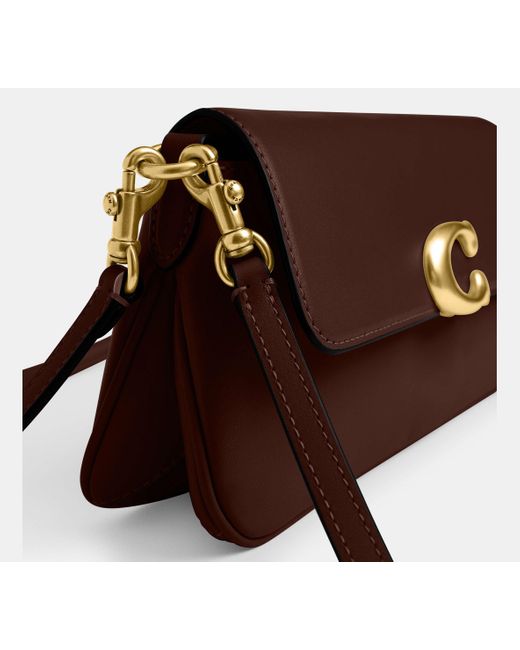 Borsa A Spalla Jet di COACH in Black