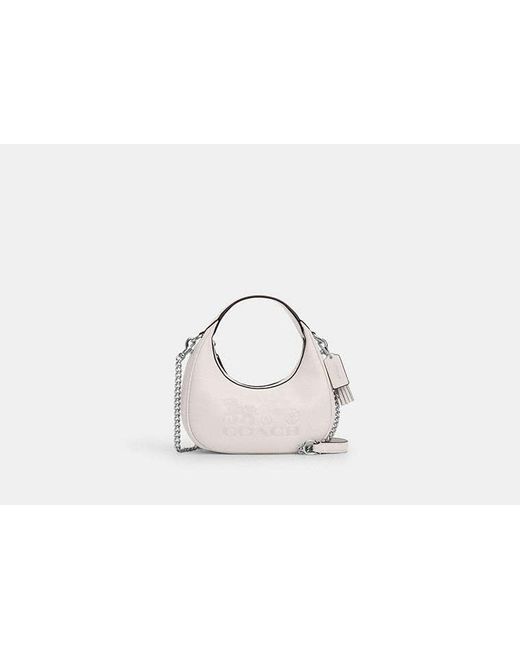 COACH Black Carmen Mini Crossbody Bag