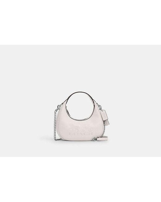 COACH Black Carmen Mini Crossbody Bag