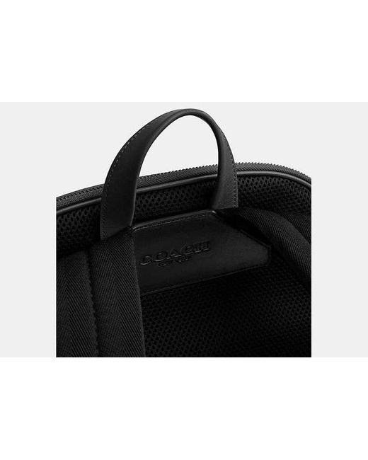 COACH Black Gotham Backpack for men