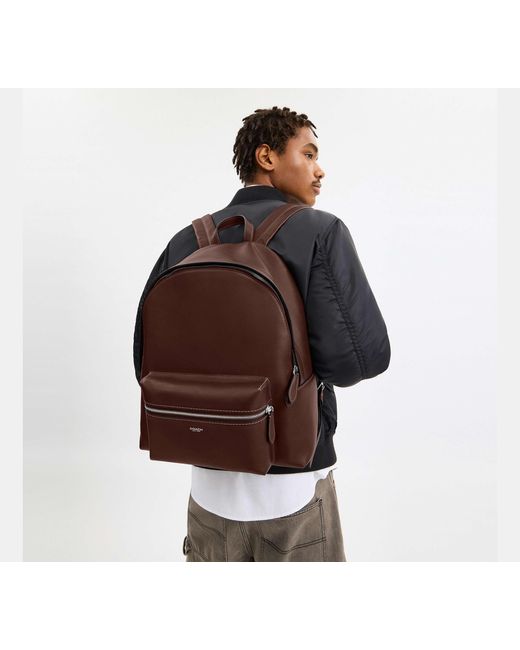 COACH Brown Ridgewood Backpack for men