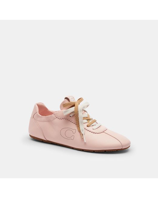 COACH Pink Soft Sneaker