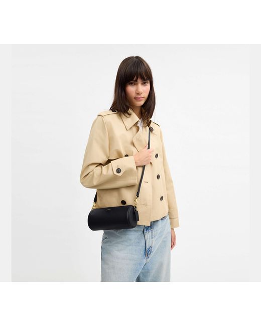 COACH Black Barrel Bag