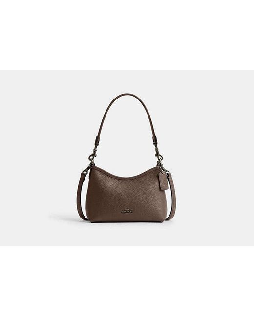 COACH Black Laurel Small Shoulder Bag