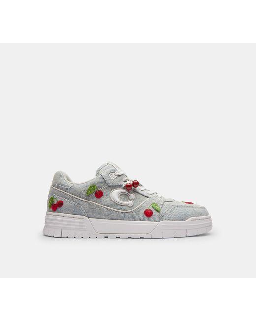 COACH Black Soho Sneaker With Cherries