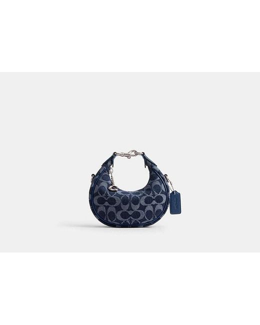 COACH Blue Jonie Bag In Signature Denim