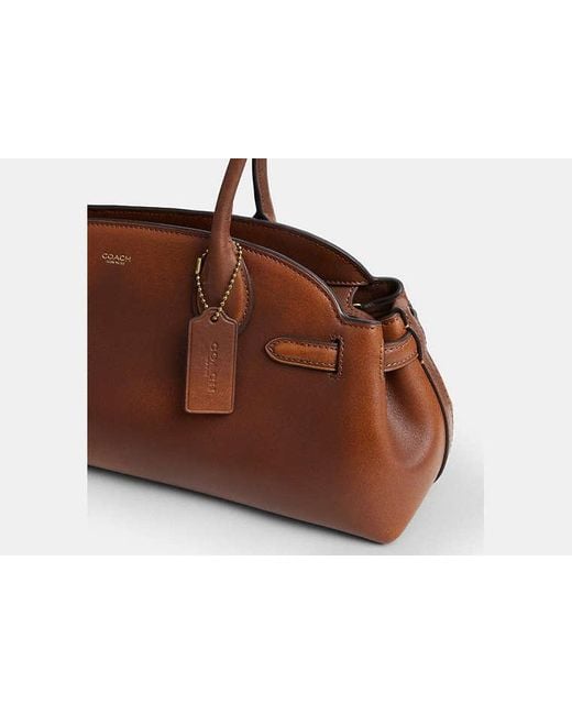 COACH Black Empire Carryall Bag 34