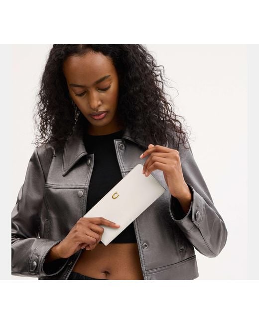COACH Black Essential Slim Wallet