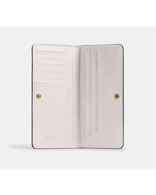 COACH Black Essential Slim Wallet