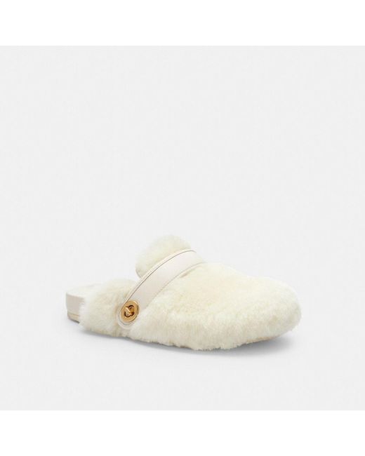 COACH Natural Blake Clog