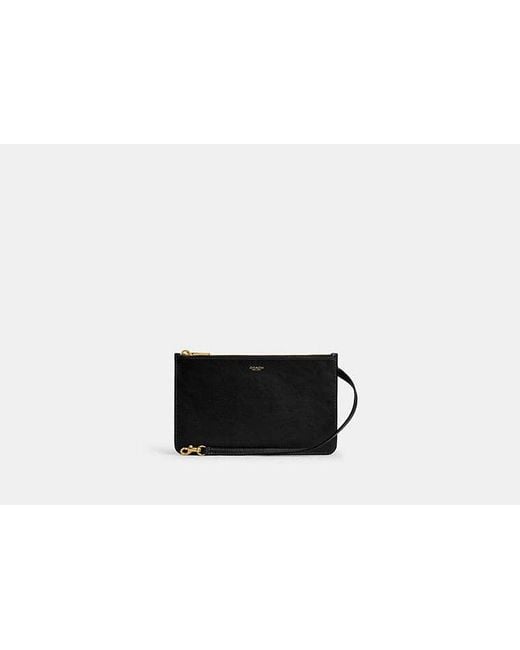 Pochette Con Cerniera di COACH in Black