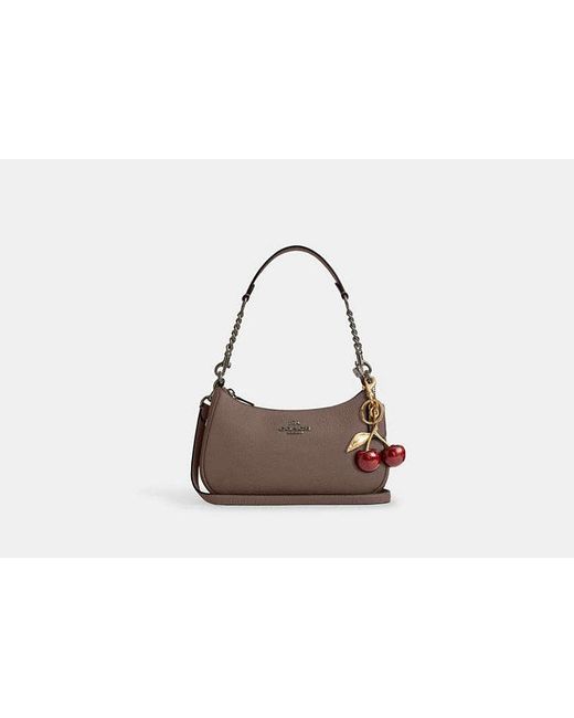 COACH Black Teri Shoulder Bag