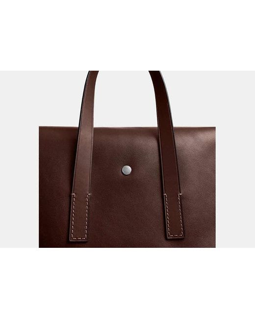 Cartera Flatiron COACH de hombre de color Brown