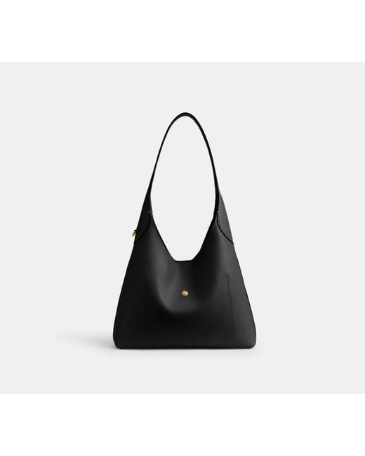 COACH Black Brooklyn Schultertasche 28