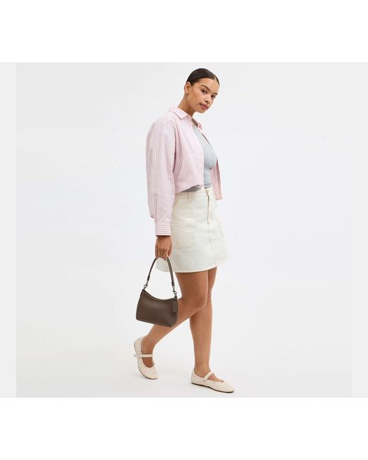 COACH Black Laurel Small Shoulder Bag
