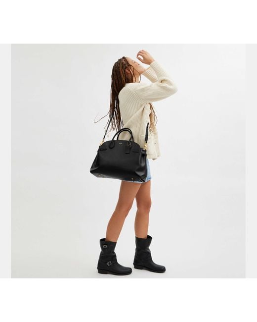 COACH Soft Empire Carryall Bag 40 in Black | Lyst UK COACH Soft Empire Carryall Bag 40 in Black | Lyst UK