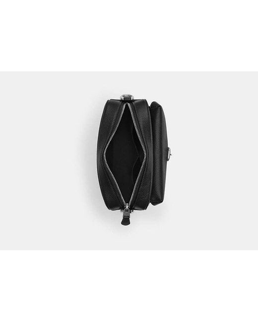 COACH Black Warner Crossbody Bag for men