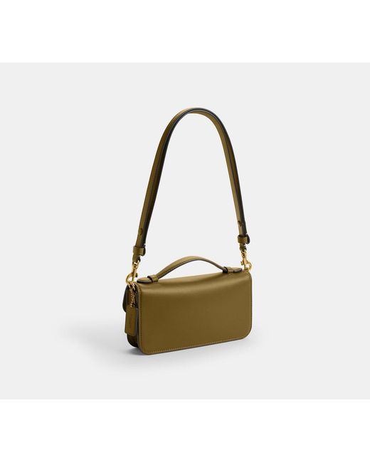 COACH Black New York Elora Top Handle Crossbody Bag