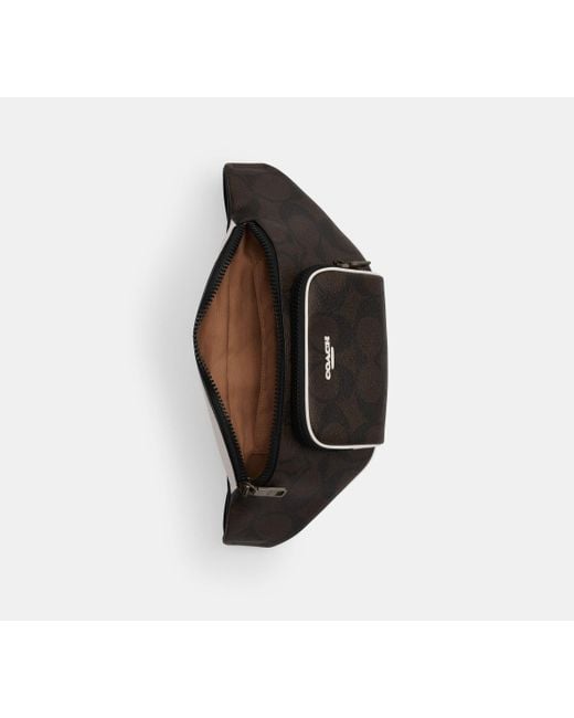 Marsupio Racer di COACH in Black da Uomo